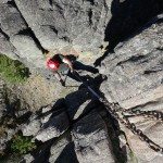 1st Rappel Gallatin Canyon