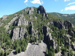 Gallatin Canyon - East Side Formations