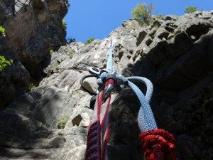 2nd Rappel Gallatin Tower
