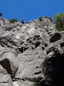 Opie on 2nd Rappel