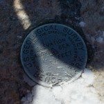 USGS summit marker Grand Teton