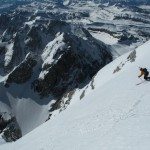 Skiing Grand Teton