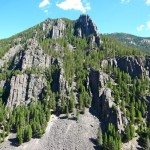 Gallatin Canyon East Side Gneiss Formations