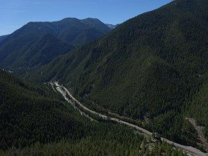 35 MPH Bridge and The Gallatin Canyon