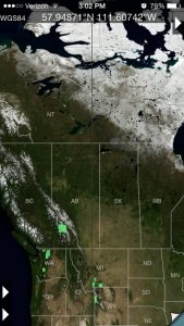 All of North America At The Tap of A Finger