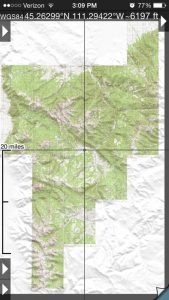 Maps of the Madison Range