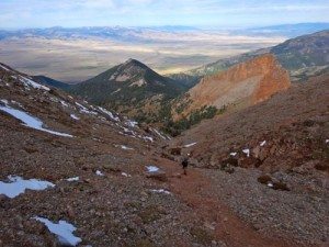 Hiking Up Sphinx Mountain