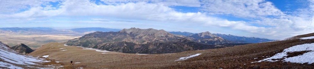 The Northern Madison Range Near Big Sky