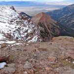 Top of Ice Climbing Routes on SPhinx Mountain