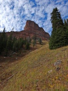 The Helmet Pass Switchbacks