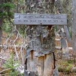 Gallatin National Forest Trail Sign