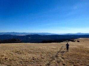 Gallatin Range and Paradise Valey