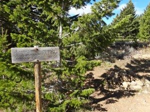 Garnet Mountain in the Gallatin Range, MT