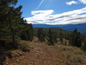 Garnet Mountain in the Gallatin Range, MT