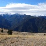 Garnet Mountain in the Gallatin Range, MT