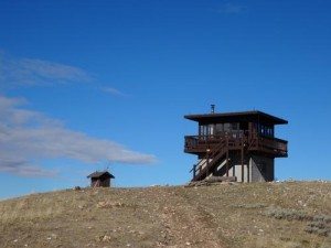 Garnet Mountain Fire Lookout Cabin