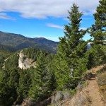 Garnet Mountain in the Gallatin Range, MT