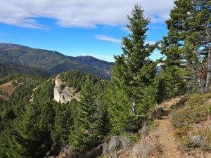Garnet Mountain in the Gallatin Range, MT