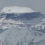 Sphinx Mountain In Winter