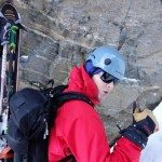 Skiing Apocalypse Couloir GTNP