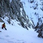 Skiing Apocalypse Couloir GTNP