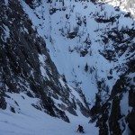 Skiing Apocalypse Couloir GTNP