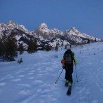 Skiing The Nugget GTNP