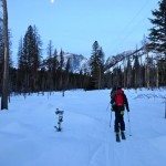 Skiing Apocalypse Couloir GTNP