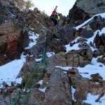 Skiing Apocalypse Couloir GTNP