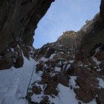 Skiing Apocalypse Couloir GTNP