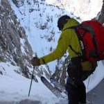 Skiing Apocalypse Couloir GTNP
