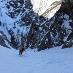 Skiing Apocalypse Couloir GTNP