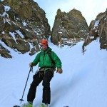 Skiing Apocalypse Couloir GTNP