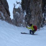 Skiing Apocalypse Couloir GTNP
