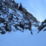 Skiing Apocalypse Couloir GTNP