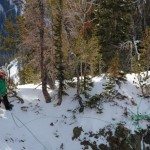 Skiing Apocalypse Couloir GTNP