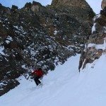 Skiing Apocalypse Couloir GTNP