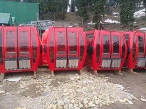 New Gulmarg Gondola Cabins