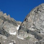 4th of July Couloir in July