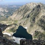 Beehive Lake and Blaze Mountain