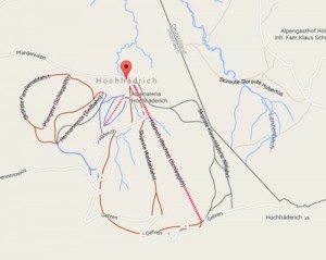 Map of Hochhäderich