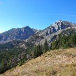 Sacagawea Peak and Peak 9562