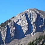 Northeast Slab Route on Peak 9562