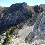 Our Access Route and the Goat Track