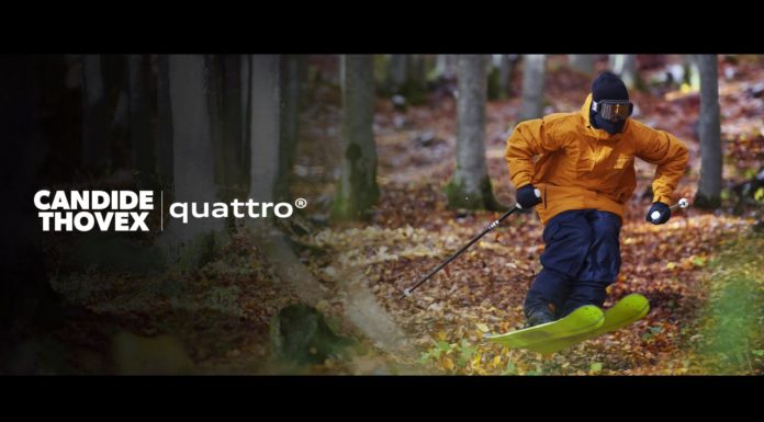 Candide Thovex Skis Amazing Line Without Any Snow In This Audi Commercial