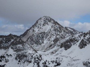 Gallatin Peak, Winter, 2016 