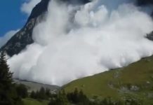 Watch Avalanche Footage From Grindelwald, Switzerland