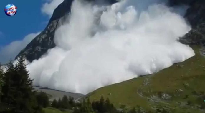 Watch Avalanche Footage From Grindelwald, Switzerland