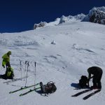 Ski Leuthold Couloir, Mount Hood