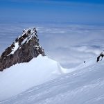 Ski Leuthold Couloir, Mount Hood